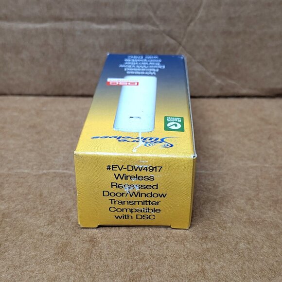 SECURE WIRELESS EV-DW4917 WIRELESS DOOR/WINDOW TRANSMITTER - NEW IN BOX - UNUSED - Picture 5 of 5